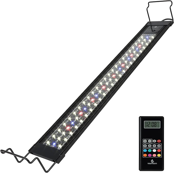 WaterRebirth Aquarium LED Light Fish Tank Light (20-26”)