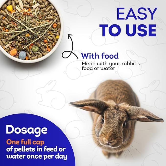 HA4E - Rabbit Skin & Fur Treatment - Natural, Homeopathic Tablets for Itch Relief & Comfortable Skin - 300 Tablets