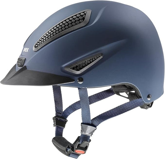 uvex perfexxion II Horse Riding Helmet for Women & Men, Anthracite - Adjustable & Excellent Ventilated Helmet
