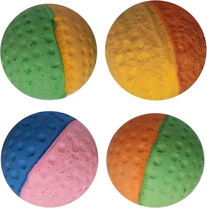 YnFag Foam Soccer Balls Cat Toys for Indoor Cats (48 Pack Foam Balls)