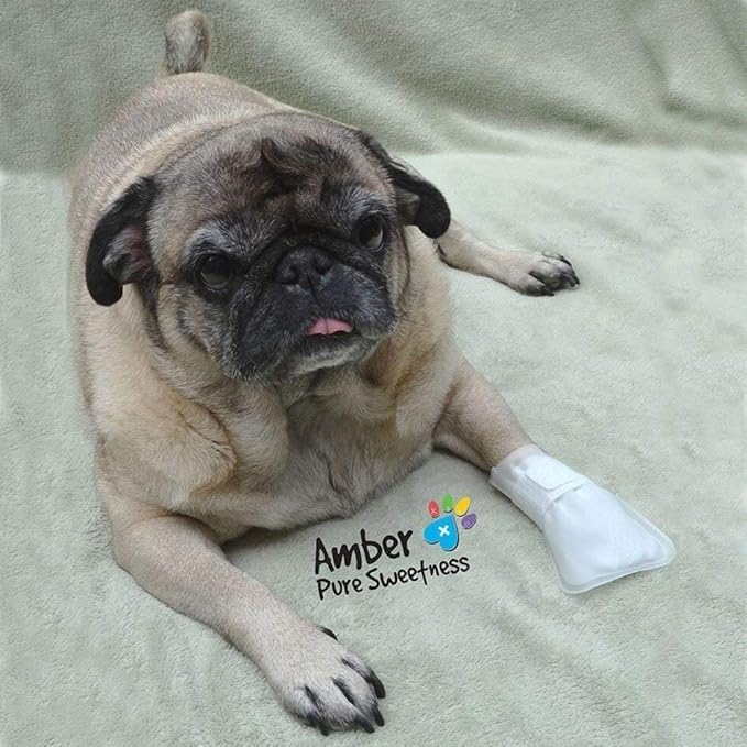 Outdoor Water proof COVER. Slides over MediMitts for dogs paw (which are sold SEPARATELY) Fastens with Medimitt strap. Useful for hot spots, allergies & chronic licking Value pk (X-Large 20pk)