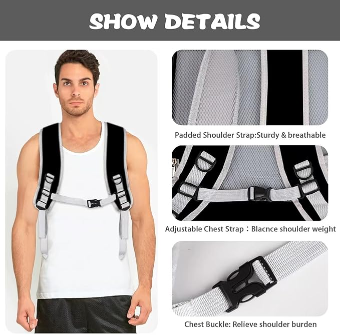 Cat Backpack Carrier,Pet Carrier Airline Approved for Small Dog Cat Puppy Kitten Bunny,Ventilated Mesh Design Animal Backpack for Hiking Camping Travel Bag (Black)