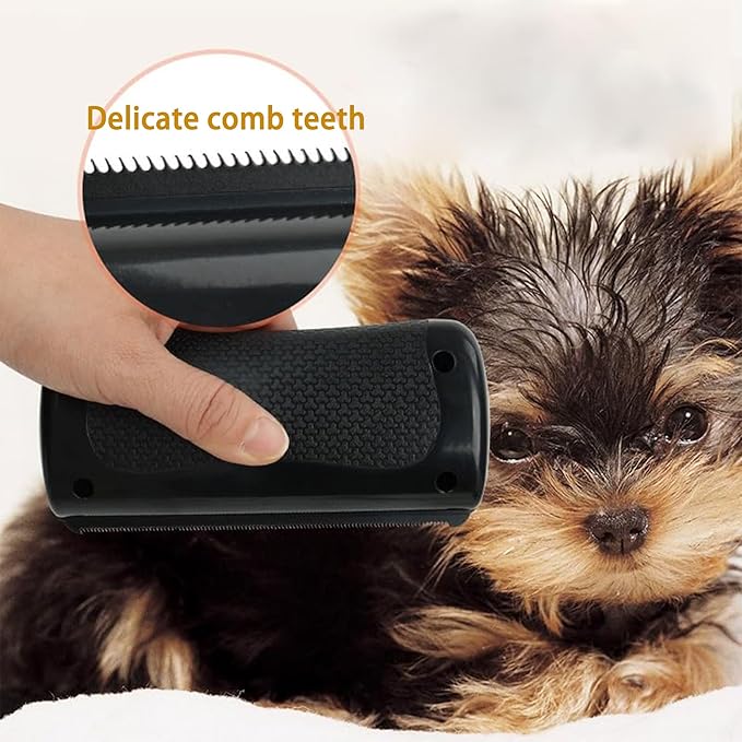 Deshedding Dog Brush and Grooming Tool, Pet Hair Remover tool for Shedding, Grooming Brush for Dogs, Cats, Rabbits, and Horses with Long or Short Hair