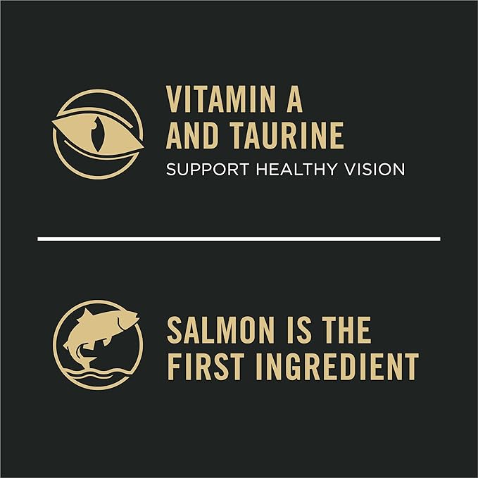 Purina Pro Plan High Protein Cat Food With Probiotics for Cats, Salmon and Rice Formula - 3.5 lb. Bag