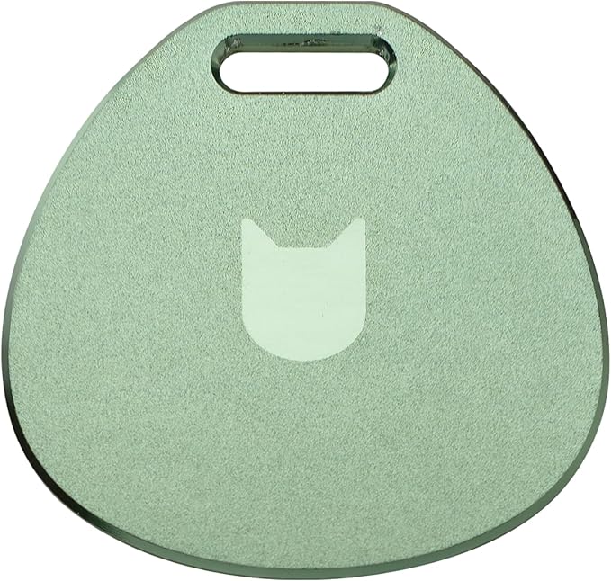 Safety Cat Collar and ID Tag Set, Elastic Quick Release Non Breakaway Collar, Personalized Aluminum Engraved Pet Name Tag, Lightweight for Kitten Small Large Cats (Alpine+Olive-M, Pocket)