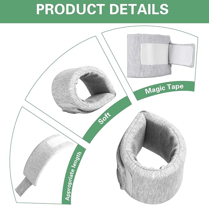 Cat Neck Brace, Adjustable Breathable Elizabethan Collar for Pet After Surgery Recovery Cat Neck Cervical Cone for Small Medium Dogs Puppies Kittens with Neck Circumference 8.2-10.2 Inch (Grey, S)