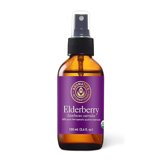Aromatics International Elderberry Hydrosol 100ml | Herbal Aromatic Mist for Daily Care