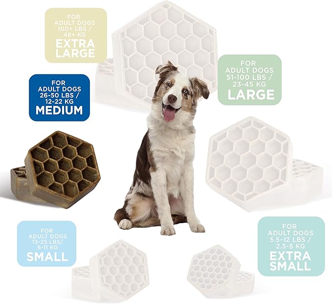 Dog Dental Treats – Vet VOHC Approved, Removes Tartar & Cleans Teeth – Yummy High Protein Chicken Treat for Medium Dogs (Mini Pack, 9 Count)