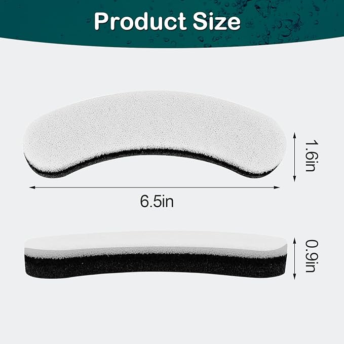 Opeth Cat Water Fountain Filter,Cat Fountain Filters for DF10 and DF30 Automatic Pet Water Fountains,Dog Fountain Filters Replacement,Carbon Pet Fountain Filter Replacement