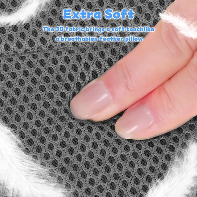 Inspack Soft Dog Cone Collar Alternative, E Cones for Small Dogs/Cat/Puppy to Stop Licking after Surgery, Comfortable All Paws Comfy Elizabethan Collars, Neuter Recovery Ecollars of Shame Alternatives