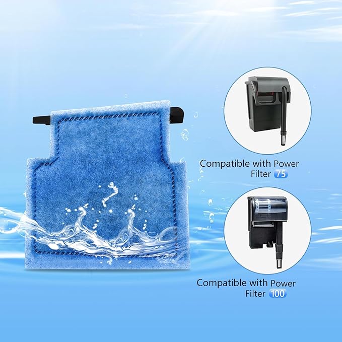 Aquarium Filter Cartridge Replacement Rite-Size A Filter Cartridges 4 Pack Compatible with Power Filters 75/100