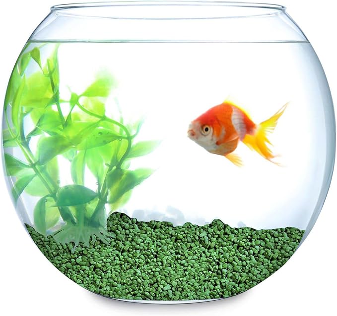 Hygloss Products Craft Rocks, Mini Stones For Art Projects - Bucket O' Gravel, Green, 1 lb