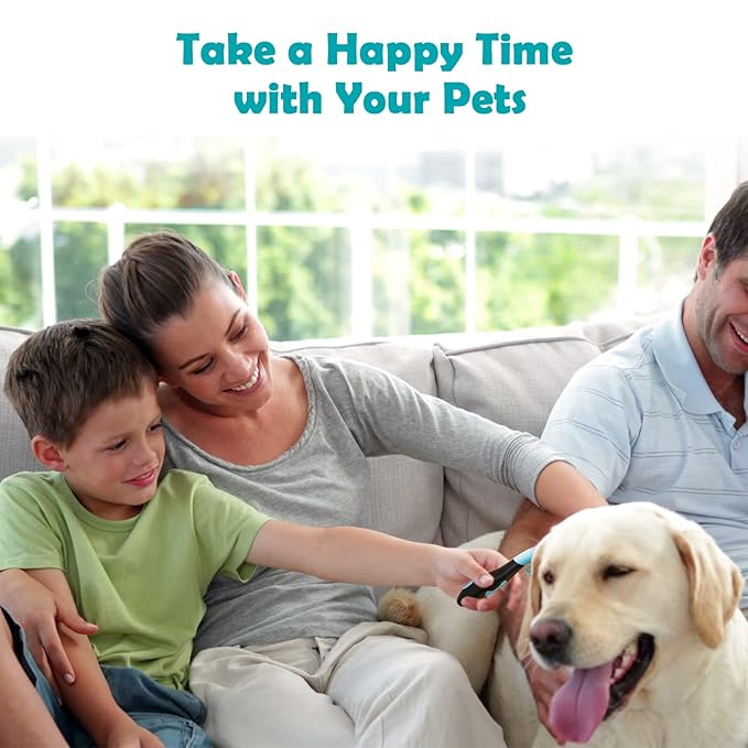 Slicker Brush, Dog Brush Gently Cleaning Pin Brush for Shedding Dog Hair Brush for Small Dogs Puppy Yorkie Poodle Rabbits Cats