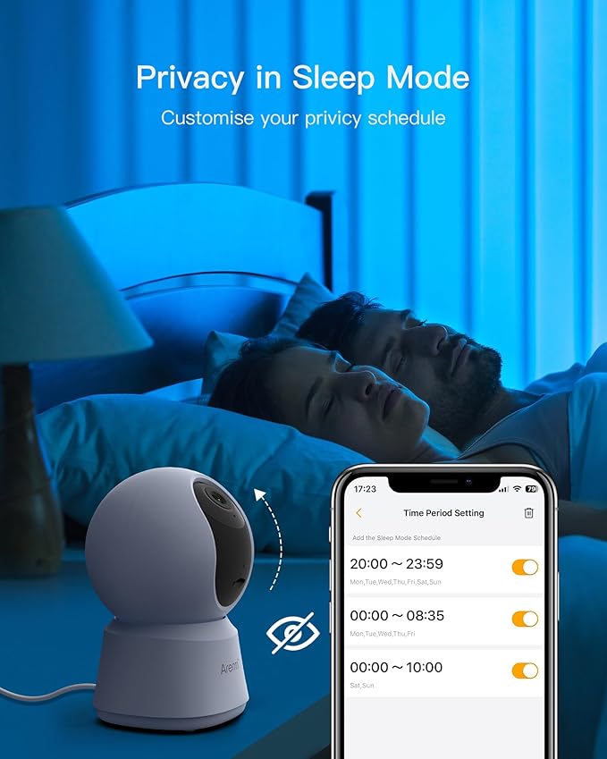 ARENTI 5G Security Camera Indoor, 4MP Pet Camera with Speaker for Dog/Cat, Baby Monitor with Phone App, Dual-Band WiFi, Auto Tracking, Super Night Vision, 2-Way Talk, Cloud & SD Card Storage