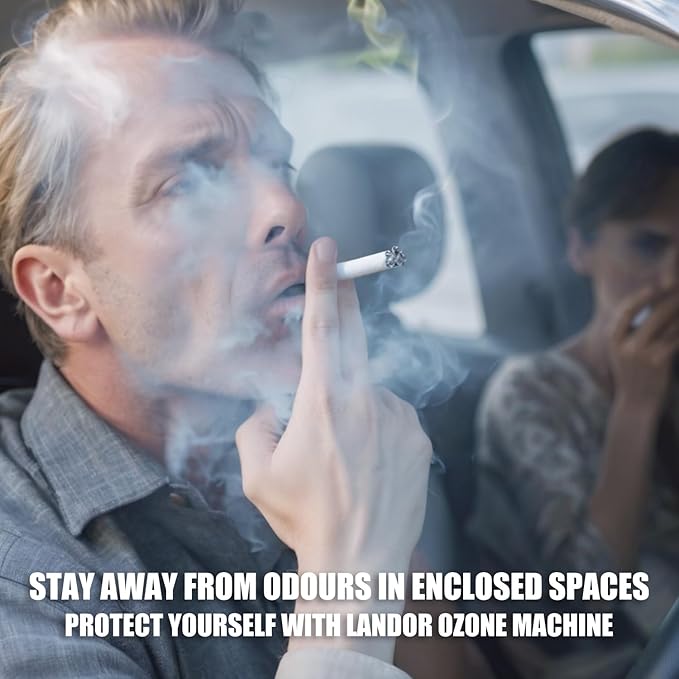 Ozone Generator 90,000mg/h, Ozone Air Purifier Deodorizer for Areas of 6,000 Square Feet, Efficient odor removal for Home, Basement, Smoke, Pet Room,Factory,Mall