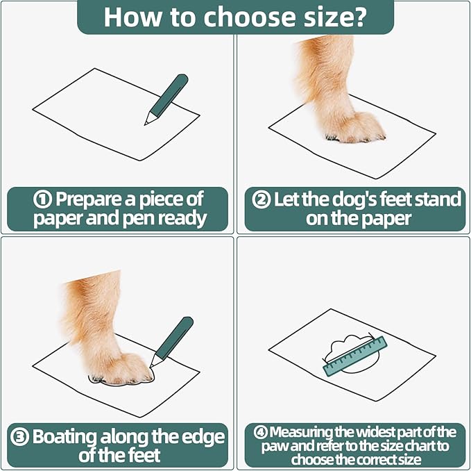 Hcpet Dog Shoes, Dog Boots for Small Dogs, Waterproof Medium Dog Booties Paw Protector for Summer Hot Pavement, Winter Snowy Day, Outdoor Walking, Indoor Hardfloors Anti Slip Sole Black Size 2