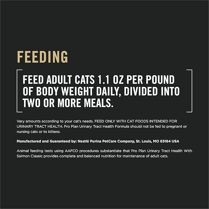 Purina Pro Plan Urinary Tract Cat Food Wet Pate, Urinary Tract Health Salmon Entree - (24) 5.5 oz. Cans