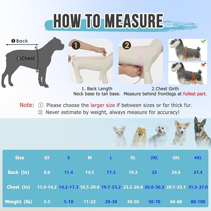 Lukovee Recovery Suit for Dogs, Zipper On Recovery Suit for Female Male Dog, Onesie Abdominal Wounds Cone E-Collar Alternative Prevent Licking Spay Recovery Suit (Small, Grey)