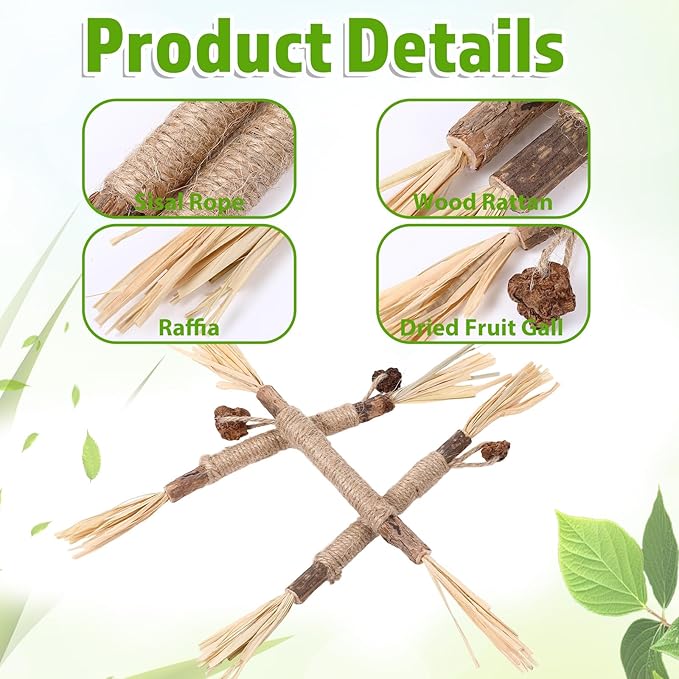 Silvervine Sticks for Cats 8 Pack Natural Cat Chew Toy Teeth Cleaning Edible Matatabi Dental Care Kitty Chew Sticks Catmint Cat Nip Treat Stick for Bored Indoor Kitty Calm Anxiety and Stress