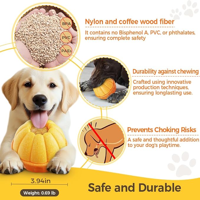 Dog Frozen Treat Toy to Keep Busy, Freezable Fillable Puzzle Treat Dispensing Toys, Dog Chew Toys for Aggressive Chewers, Interactive Enrichment Toys to Reduce Anxiety