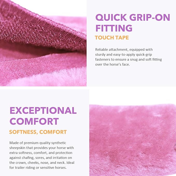 Harrison Howard Horse Halter Fleece Cover Set 9 Pieces