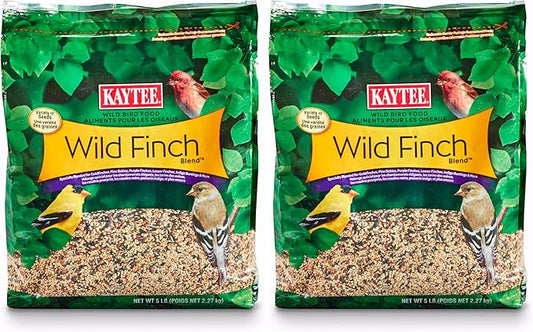 Kaytee Wild Bird Finch Food Blend, 5 lb (Pack of 2)