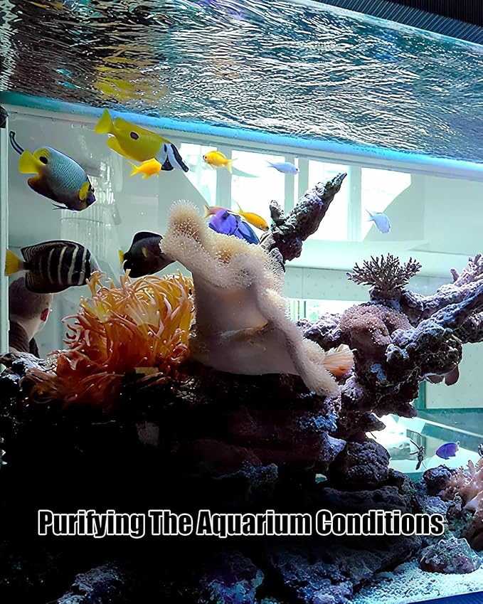 ULZOZN 4PCS Aquarium Fish Tank Filters Fit for Marineland Penguin 200 350 200B 350B, Biowheel Aquarium Filters Replace PRBW2350B