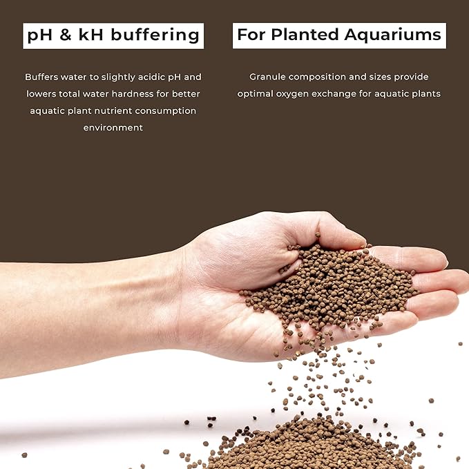 Ultum Nature Systems Controsoil - Freshwater Aqua Soil Substrate for Fish, Shrimp, Live Plant Propagation and Aquascaping - 6.8pH Low Ammonia, Volcanic Ash - Brown, Fine (10 Liter | 20LB)