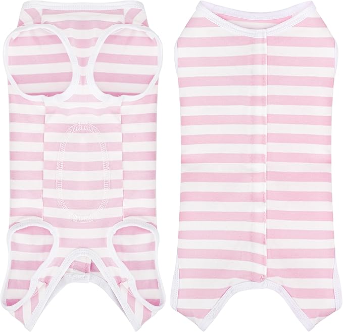 Comprehensive Post-Surgery Dog Recovery Suit: Premium Cotton Protective Wound Care Shirt for Puppies, Cats, and Small Pets - Ensuring Ultimate Comfort, Unrestricted Mobility M
