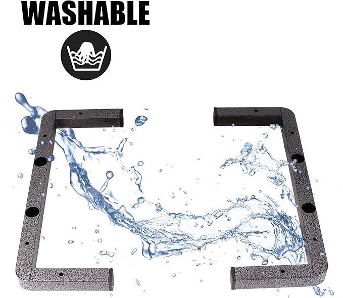 Small Bird Parrot Training Perch Stand for Parakeet Budgies Cockatiel Conure, Durable Heavy Duty Rustproof Metal Frame with 4 Wooden Bars for Bird to Play Climb and Exercise Table Toy