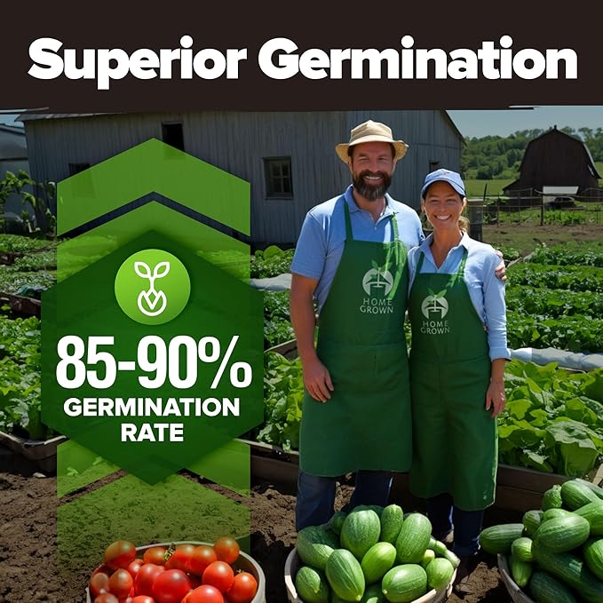 32 Heirloom Vegetable and Fruit Seeds for Planting - 16,000+ Seeds | Non-GMO Survival Seed Vault | High Germination | 32 Varieties of Vegetable Seeds for Your Home Survival Garden