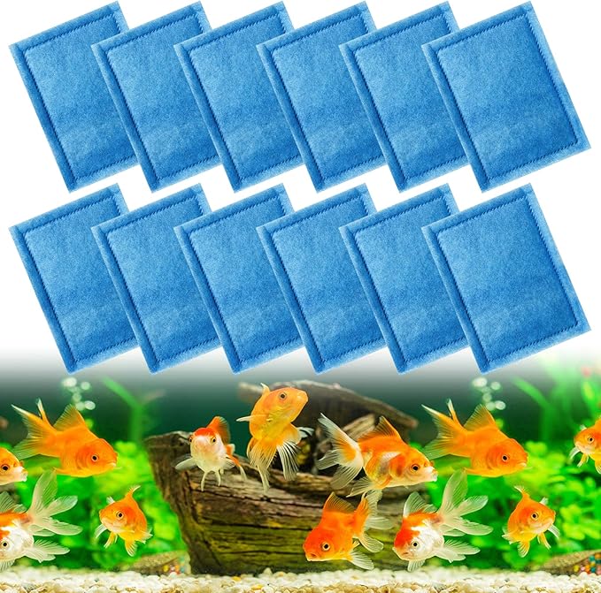 MEWTOGO 12 Pcs 10-20 Gallon Aquarium Filter Replacement for EZ-Change #2, Fish Tank Filter Cartridge for AquaTech Brand 10 to 20 Power Filters for Healthier Fish