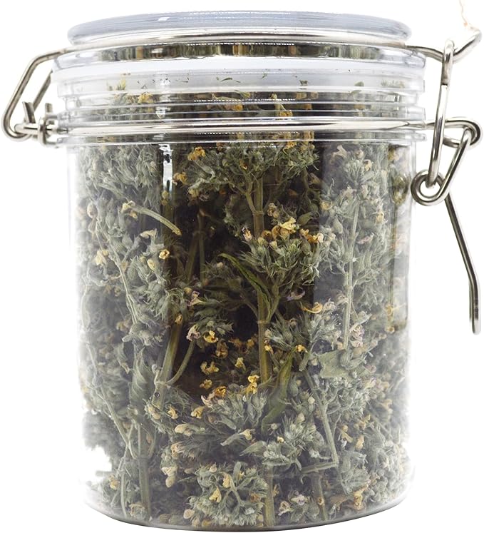 Meowijuana | Dried Catnip Buds Jar | Premium Organic Catnip | Grown in North America | Perfect for Cat Toys | Fresh Catnip for Extended Playtime | Elevate Your Cat's Enjoyment