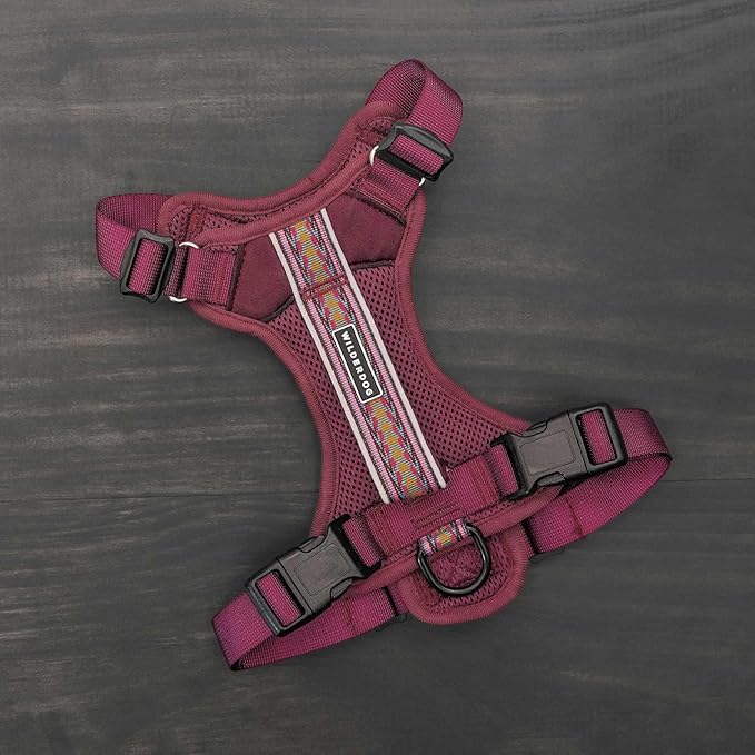 Wilderdog Lightweight Dog Harness with Reflective Straps - Small - Huckleberry