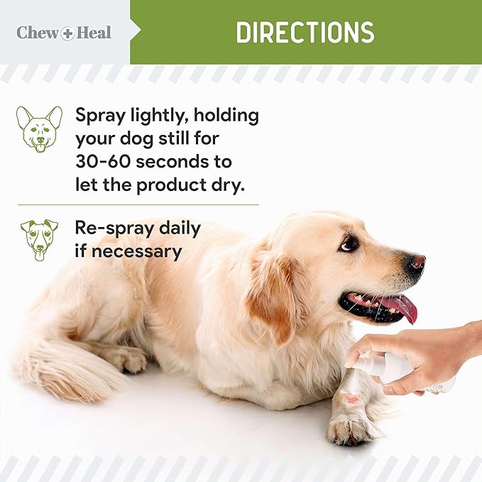 Pet Liquid Bandage for Dogs - 4 oz Spray with Aloe - Wound Care for Dogs Including Cuts, Scrapes, and Stitches - Breathable and Waterproof