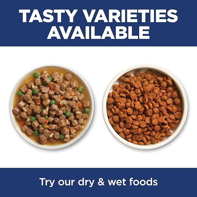 Hill's Science Diet Adult 7+, Senior Adult 7+ Premium Nutrition, Dry Cat Food, Chicken Recipe, 7 lb Bag