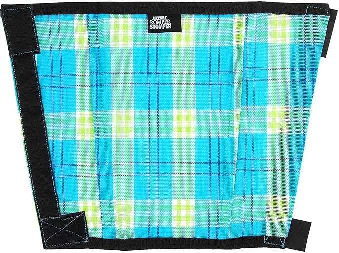 Jeffers Romper Stomper Fly Boots for Horses - Grey, Large – Breathable Mesh Leg Wraps for Insect Protection, Stable Accessories for Summer Turnout, Ride Gear, Horse Hoof & Leg Care - 4 Pack