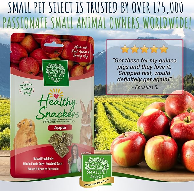 Small Pet Select - Healthy Snackers - Apple