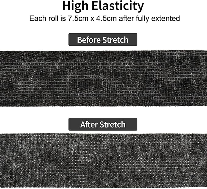 12 Pack Self Adhesive Bandage Wrap 3 inch X 5 Yards Elastic Self Adherent Cohesive Bandage for Ankle Wrist Sports Athletic Tape Pet Vet Wrap for Horses Dog First Aid Tape