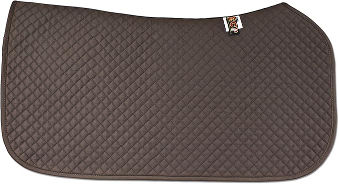 ECP Equine Comfort Products All Purpose Diamond Quilted Western Saddle Pad for Injury Prevention, Breathable, Hypoallergenic, Shock-Absorbing Cushion for Horse Comfort