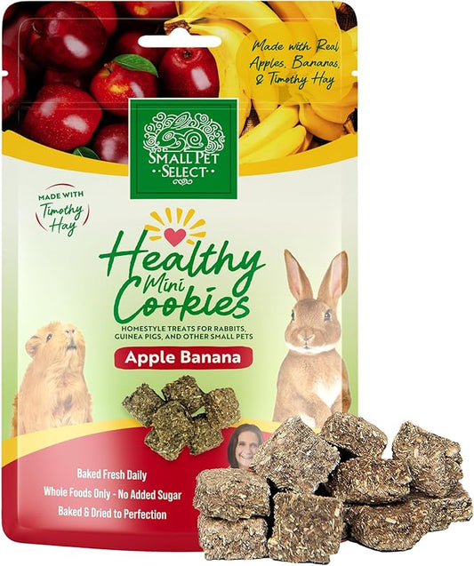 Small Pet Select Healthy Snackers Mini Cookies- Apple Banana, 2 oz