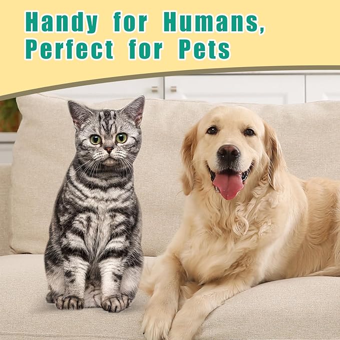 Eyes Wipes for Dogs & Cats Dog Cleaning Grooming Deodorizing Wipes Kit Wash Cleaner for Eyes Wrinkle Face Gently Remove Tear Stain Eye Debris 25pcs Unscented