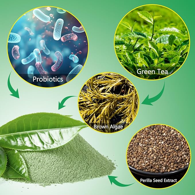 Dog Dental Powder, 120g Teeth Cleaning Powder for Dogs, Breath Freshener with Probiotics Improve Bad Breath, Remove Plaque & Tartar - Pets Dental Care Supplement for Dogs - 4.23 OZ/Scoop Included