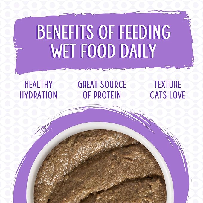 Weruva Wet Cat Food, Grand Prize Patés Variety Pack, 5.5oz Can, Pack of 12