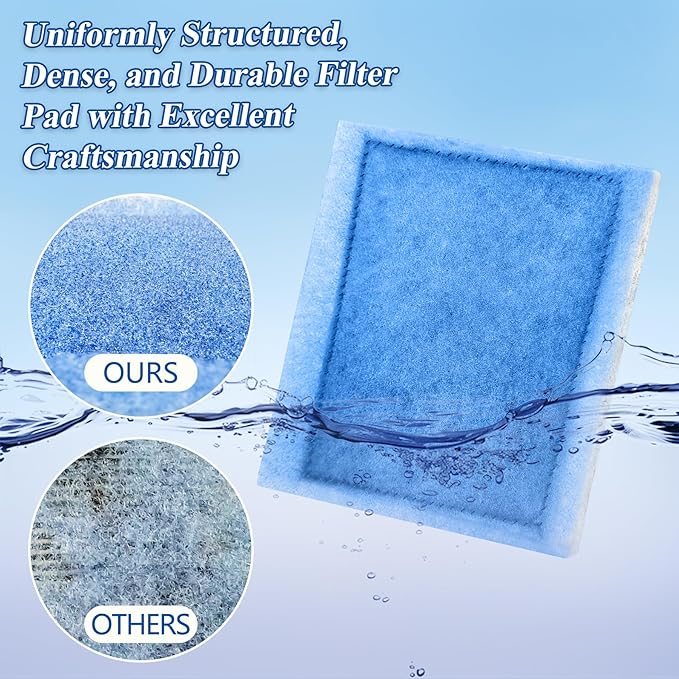 Aquarium Filter Cartridge for Fish Tank: 20-Pack for Rite-Size C & EZ-Change #3 Replacement Cartridge Compatible with Marineland Penguin PRO 275/375 & Original 200/350 & Aqua-Tech Filter 20-40/30-60