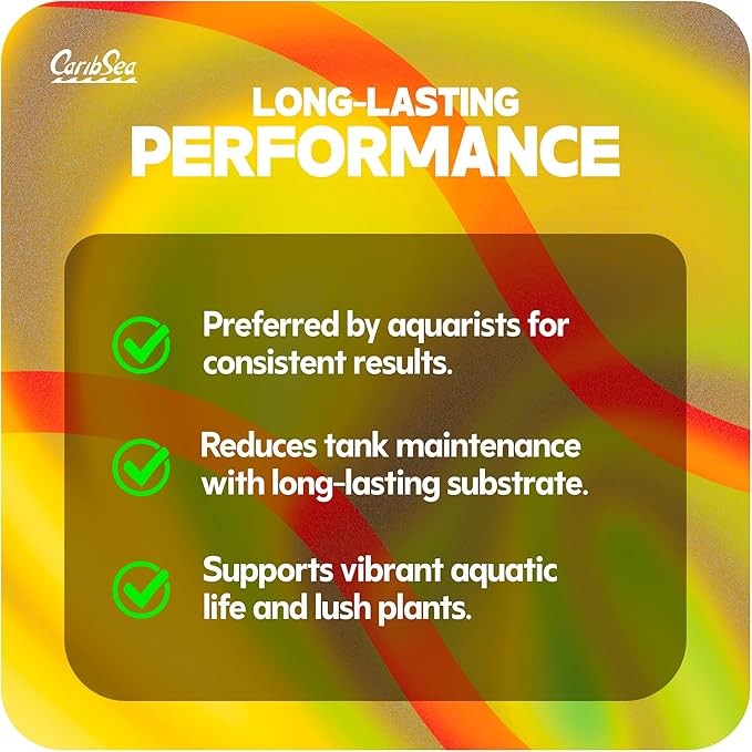 CaribSea Eco-Complete Planted Aquarium Substrate - 20 lbs - Black Nutrient-Rich Gravel for Freshwater Planted Tanks - Promotes Healthy Plant Growth & Water Stability