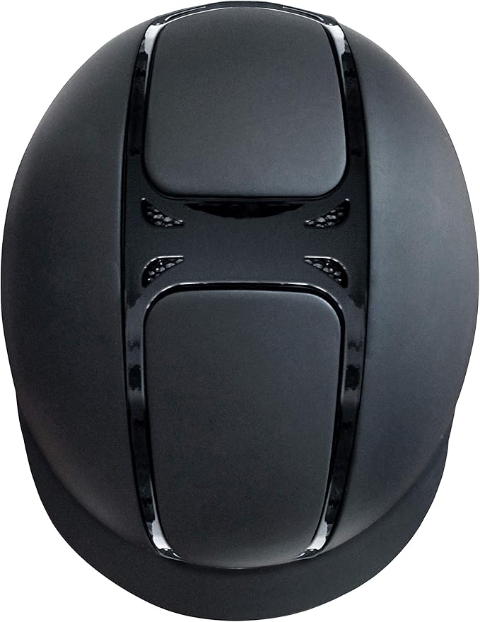 TIPPERARY EQUESTRIAN Horse Riding Helmet - Royal Wide Brim - English Style Protective Horseback Riding Apparel - Safety Helmet with Cooling Ventilation