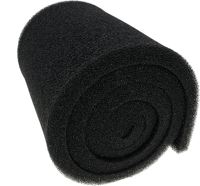 AFA Aquarium Filter Media Sponge Pad, Fish Tank Bio Open Cell Coarse Foam Block Foam Pre Filter Sponge Material (12" x 72" x 1" 25ppi)