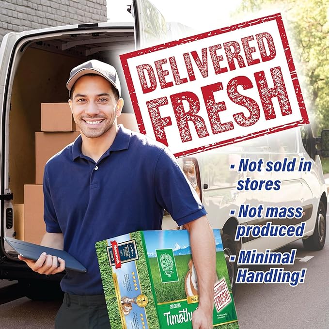 Small Pet Select 2nd Cutting Perfect Blend Timothy Hay Pet Food for Rabbits, Guinea Pigs, Chinchillas and Other Small Animals, Premium Natural Hay Grown in The US, 10 LB