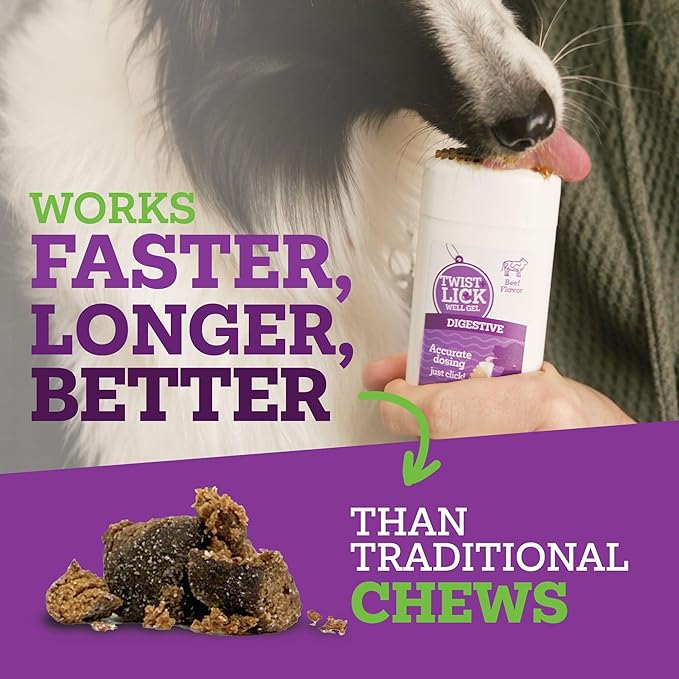 Twist + Lick Well Gel Digestive Health Supplement 2.3 oz